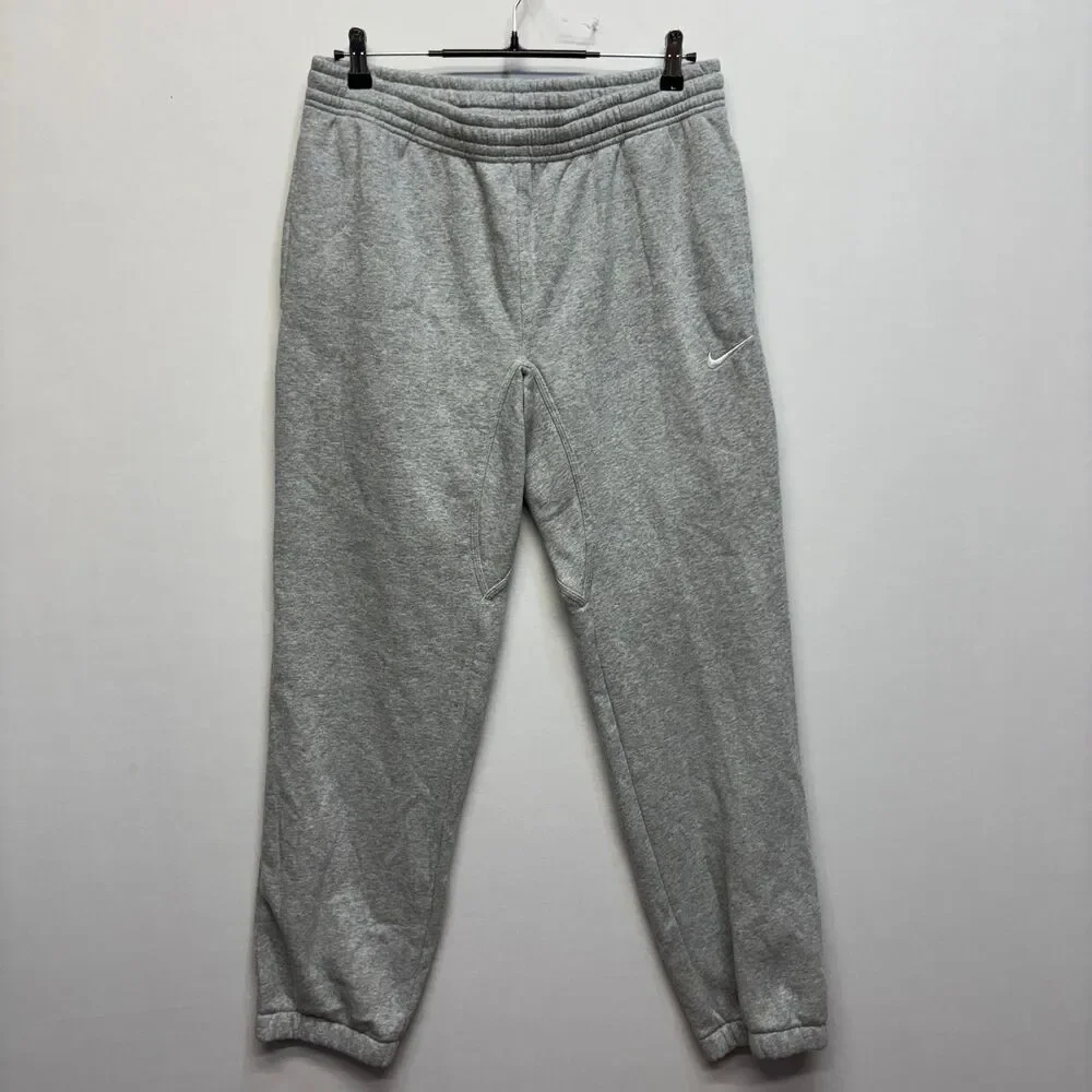 NWT Nike Men Club Fleece Jogger Pants Sweatpants Size Medium Gray D119 -21
